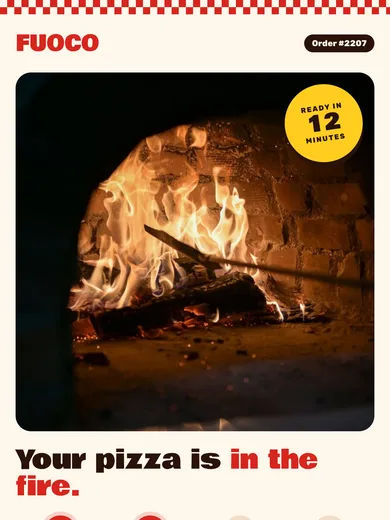 Fuoco email: Your pizza is in the fire